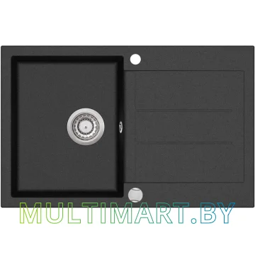 Кухонная мойка Aquasanita Tesa SQT101AW (black metallic 601)